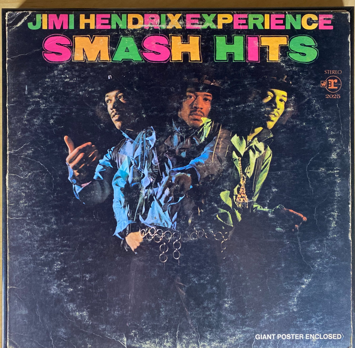 Jimi Hendrix "Smash Hits" Reprise MS 2025RareWhite Label Promo (with