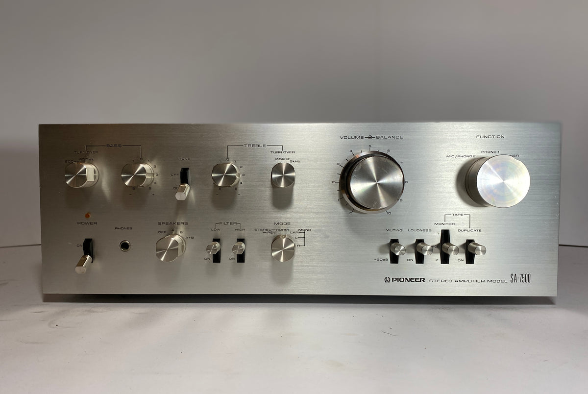 Pioneer SA-7500 Stereo Amplifier – Turntable Treasures